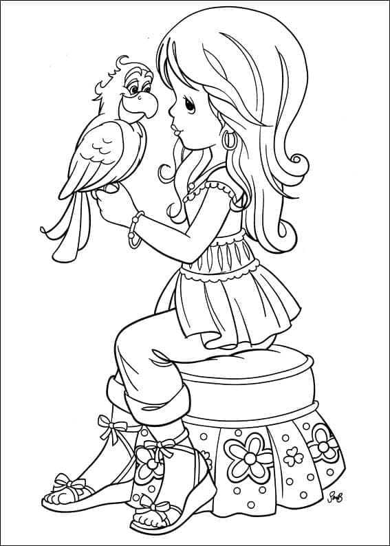 Coloriage gratuit Moments Précieux #213251 de la collection Jouets et Jeux à imprimer
