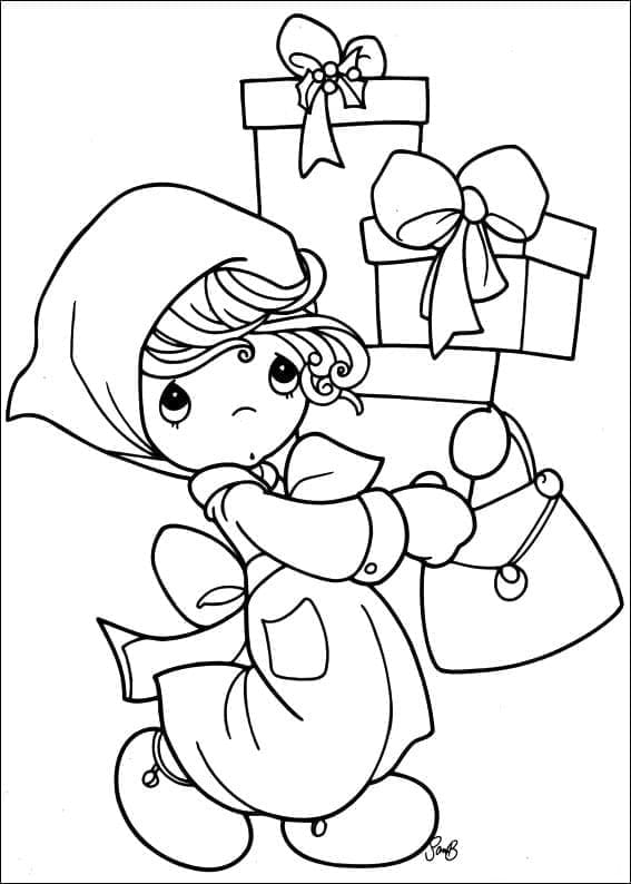 Coloriage gratuit Moments Précieux #213252 de la collection Jouets et Jeux à imprimer