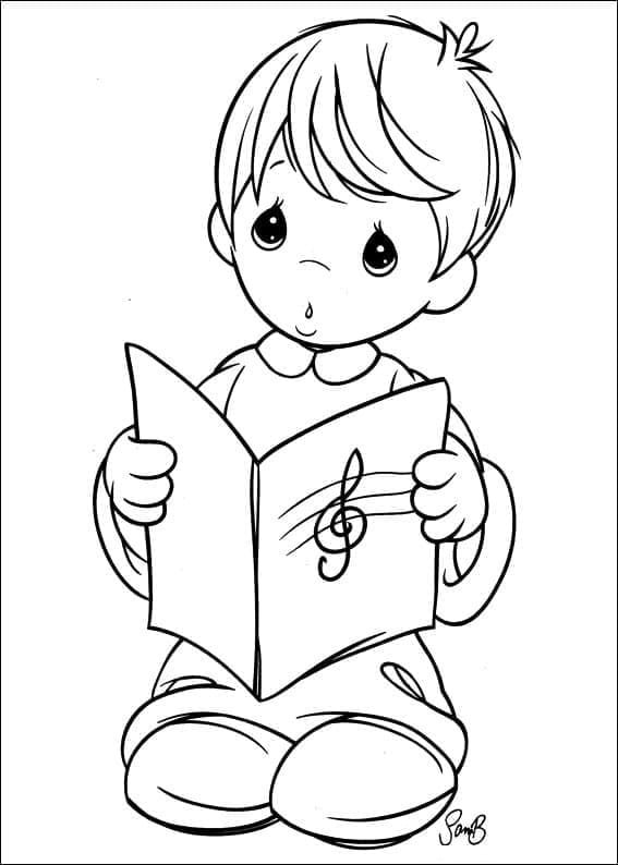 Coloriage gratuit Moments Précieux #213259 de la collection Jouets et Jeux à imprimer