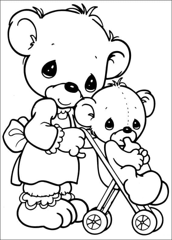 Coloriage gratuit Moments Précieux #213270 de la collection Jouets et Jeux à imprimer