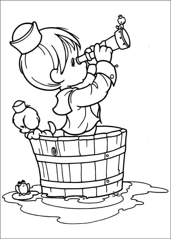 Coloriage gratuit Moments Précieux #213273 de la collection Jouets et Jeux à imprimer