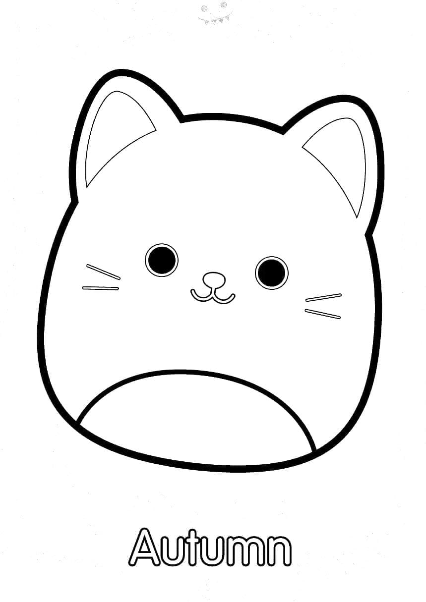 Dessin à colorier: Squishmallows (Jouets et Jeux) #219255 - Coloriages à Imprimer Gratuits