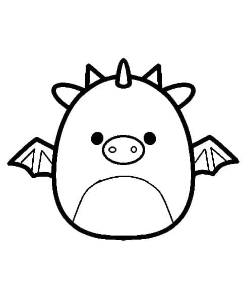 Dessin à colorier: Squishmallows (Jouets et Jeux) #219258 - Coloriages à Imprimer Gratuits