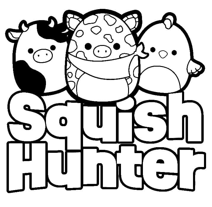 Dessin à colorier: Squishmallows (Jouets et Jeux) #219260 - Coloriages à Imprimer Gratuits