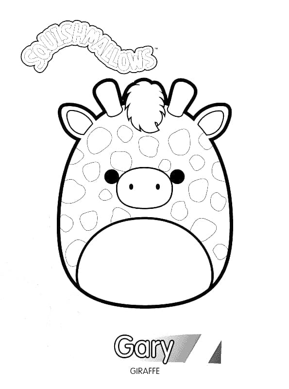 Dessin à colorier: Squishmallows (Jouets et Jeux) #219265 - Coloriages à Imprimer Gratuits