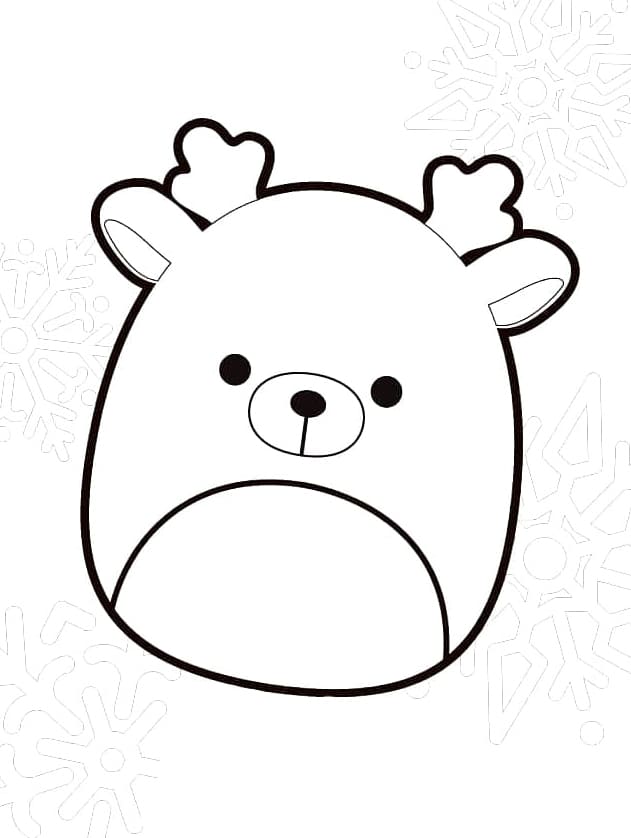 Dessin à colorier: Squishmallows (Jouets et Jeux) #219278 - Coloriages à Imprimer Gratuits