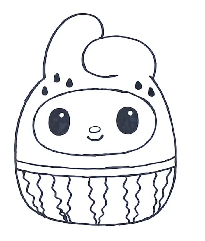 Dessin à colorier: Squishmallows (Jouets et Jeux) #219300 - Coloriages à Imprimer Gratuits