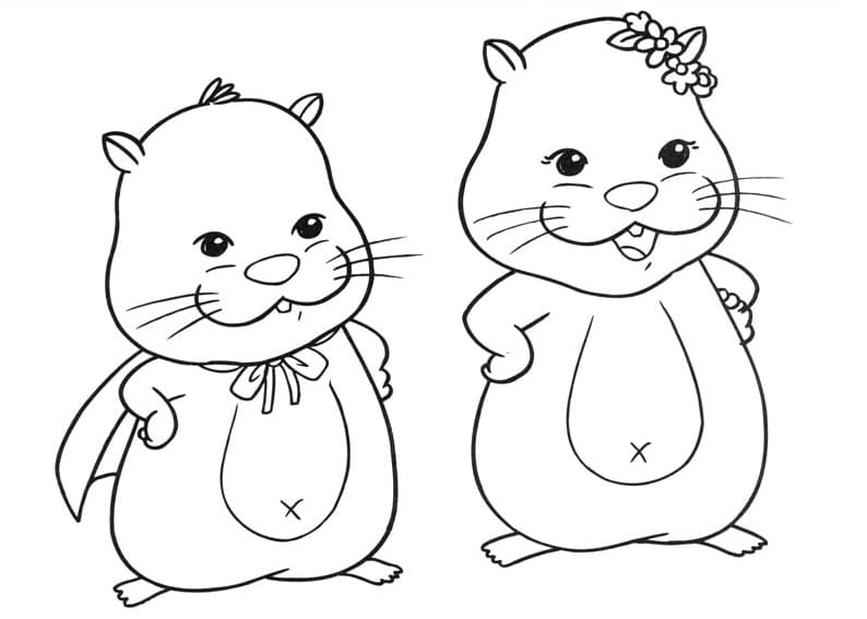 Dessin à colorier: Zhu Zhu Pets (Jouets et Jeux) #209114 - Coloriages à Imprimer Gratuits