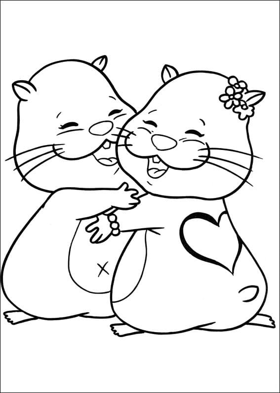 Dessin à colorier: Zhu Zhu Pets (Jouets et Jeux) #209121 - Coloriages à Imprimer Gratuits