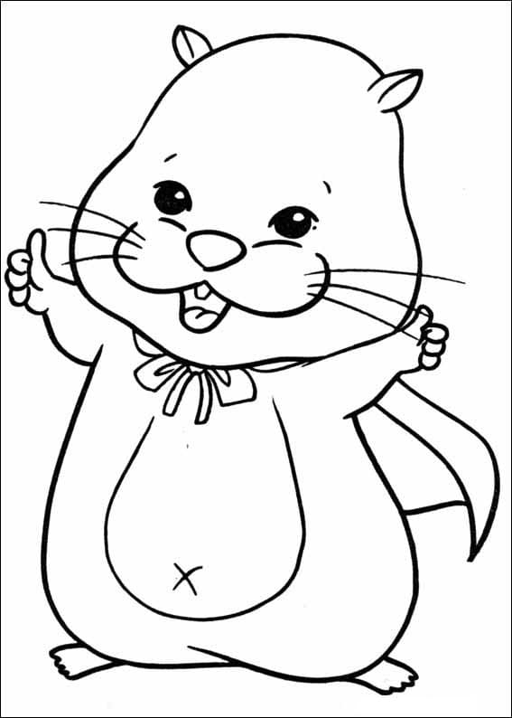Dessin à colorier: Zhu Zhu Pets (Jouets et Jeux) #209138 - Coloriages à Imprimer Gratuits
