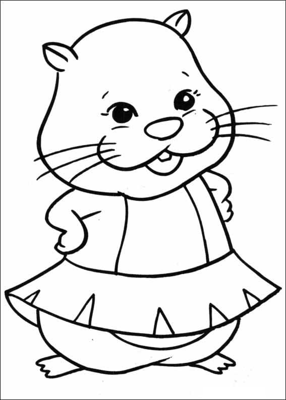 Dessin à colorier: Zhu Zhu Pets (Jouets et Jeux) #209143 - Coloriages à Imprimer Gratuits