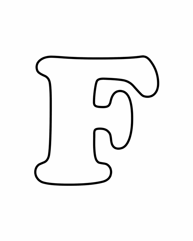 Coloriage à imprimer Alphabet #125066 de la série Lettres et alphabet, gratuit pour enfants et adultes