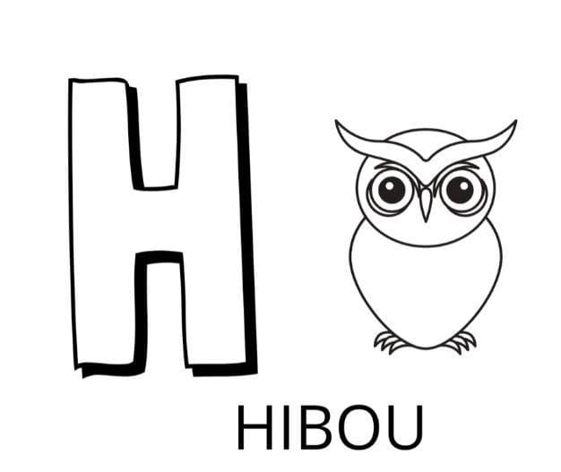 Coloriage gratuit Alphabet des Animaux #199999 de la collection Lettres et alphabet à imprimer