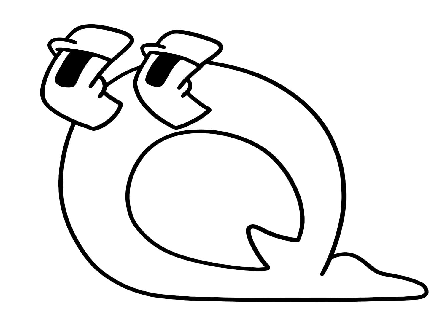 Dessin à colorier: Alphabet Lore (Lettres et alphabet) #219736 - Coloriages à Imprimer Gratuits