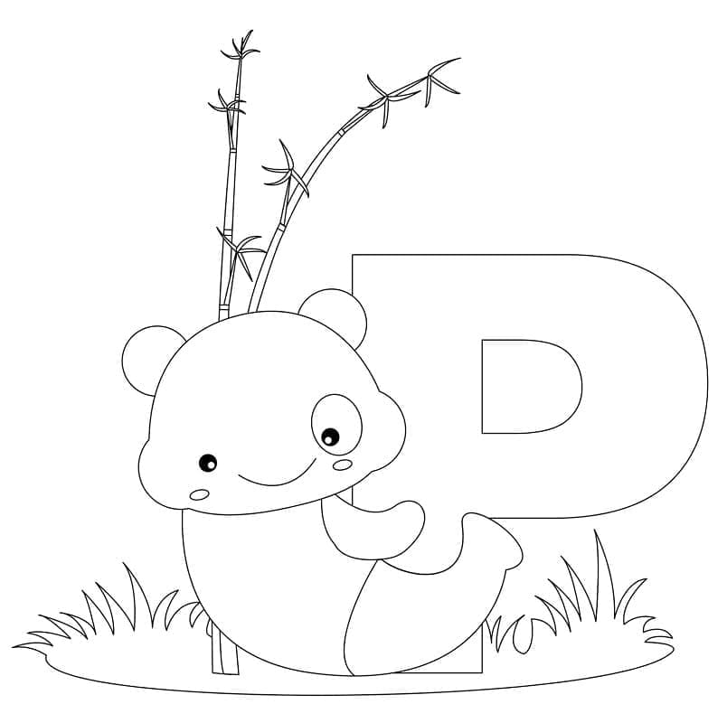 Dessin à colorier: Lettre P (Lettres et alphabet) #194737 - Coloriages à Imprimer Gratuits