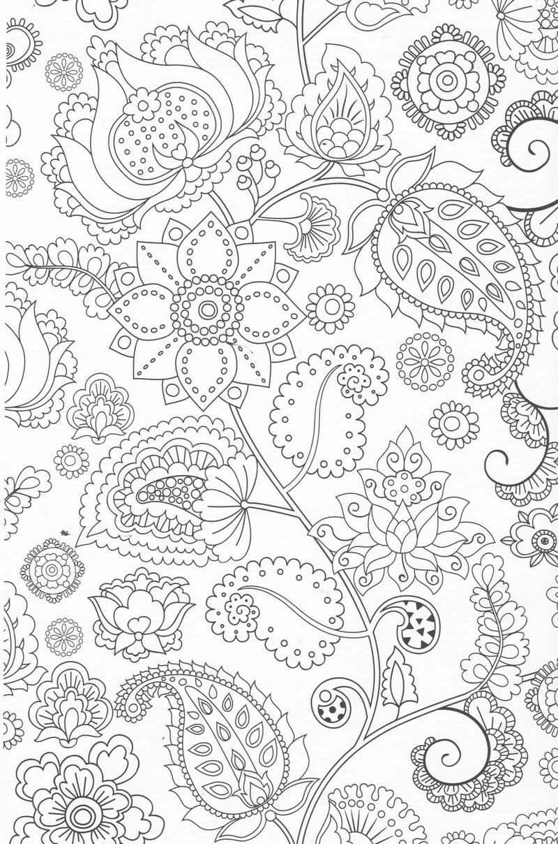 Page de coloriage Anti-stress #126769, collection Mandalas, à imprimer et colorier