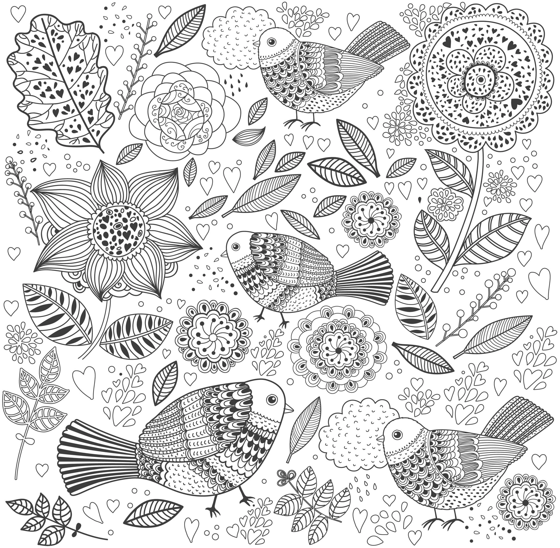 Coloriage gratuit Anti-stress #126872 de la collection Mandalas à imprimer