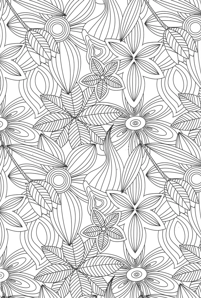 Coloriage gratuit Anti-stress #126876 de la collection Mandalas à imprimer