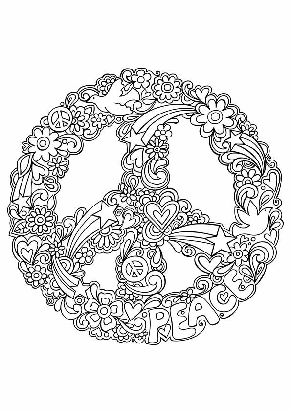 Coloriage gratuit Anti-stress #126907 de la collection Mandalas à imprimer