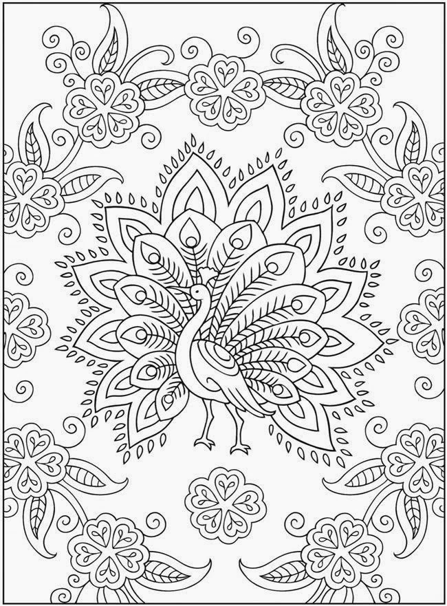 Coloriage gratuit Anti-stress #126969 de la collection Mandalas à imprimer