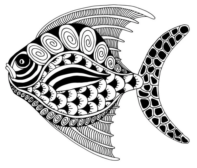 Coloriage gratuit Anti-stress #127132 de la collection Mandalas à imprimer