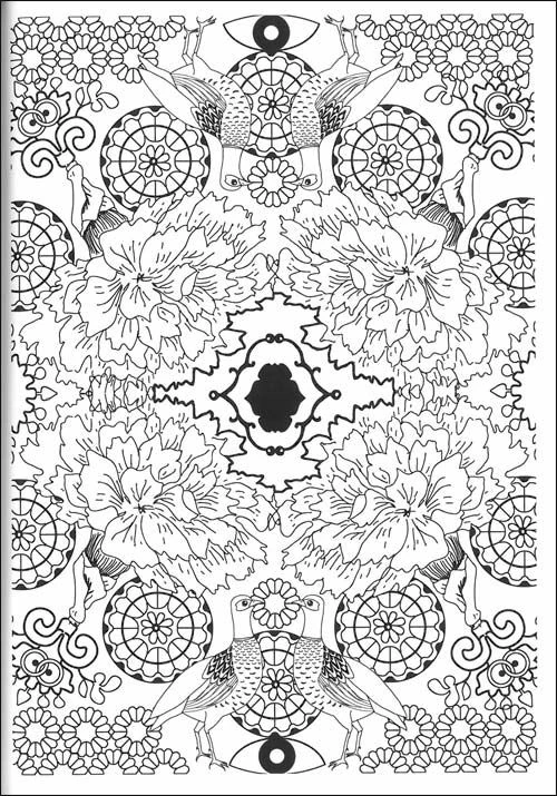 Coloriage gratuit Art Thérapie #23117 de la collection Mandalas à imprimer