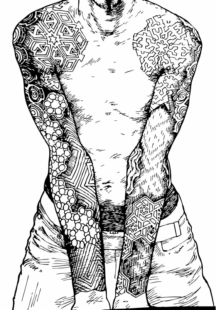 Coloriage gratuit Art Thérapie #23164 de la collection Mandalas à imprimer