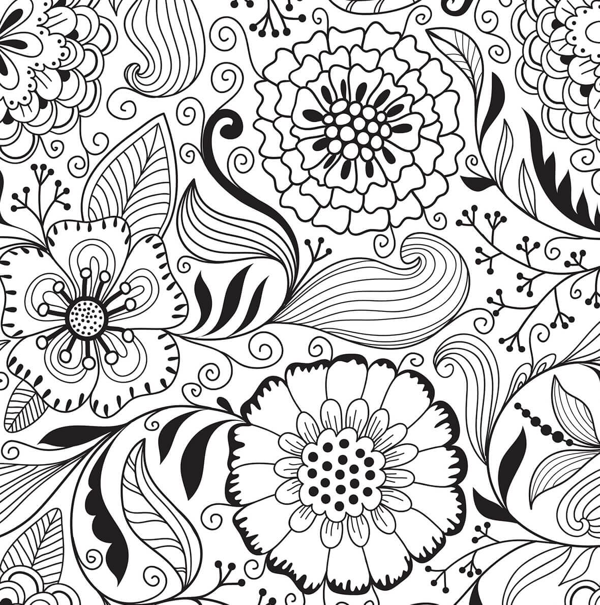 Coloriage gratuit Mandalas Abstraits #193052 de la collection Mandalas à imprimer