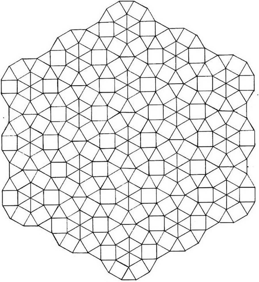 Coloriage gratuit Mandalas Abstraits #193075 de la collection Mandalas à imprimer