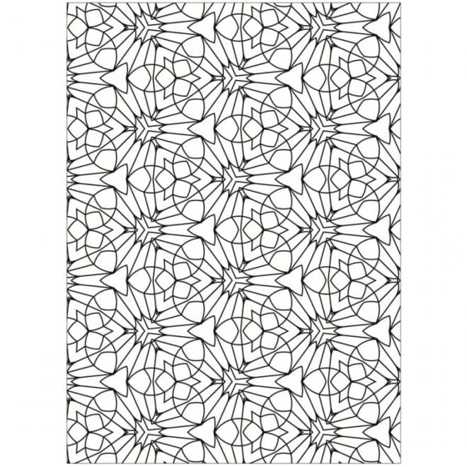 Coloriage gratuit Mandalas Abstraits #193082 de la collection Mandalas à imprimer