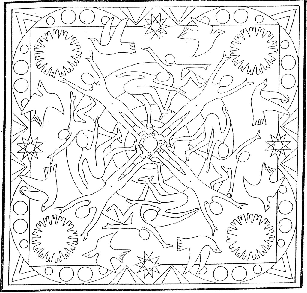 Dessin à colorier: Mandalas Animaux (Mandalas) #22749 - Coloriages à Imprimer Gratuits