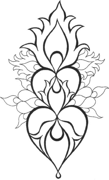 Dessin à colorier: Mandalas Coeur (Mandalas) #116702 - Coloriages à Imprimer Gratuits