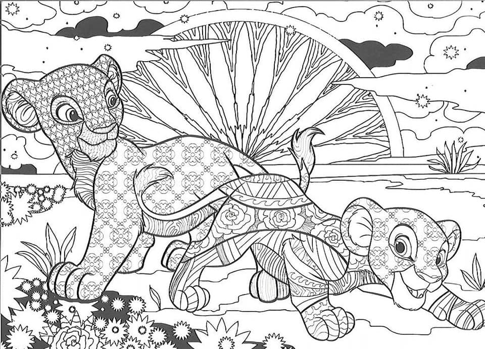 Coloriage gratuit Mandalas Disney #175272 de la collection Mandalas à imprimer