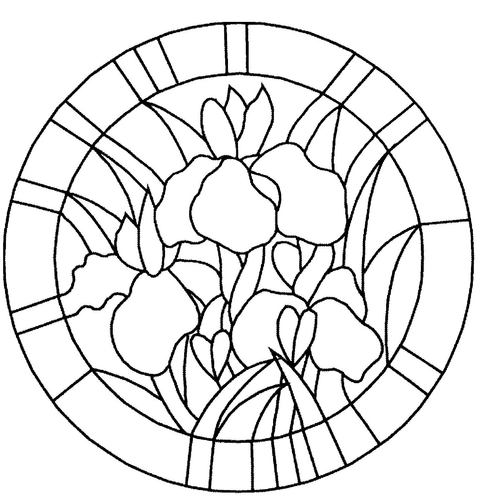 Dessin à colorier: Mandalas pour Enfants (Mandalas) #124251 - Coloriages à Imprimer Gratuits