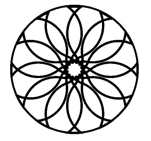 Dessin à colorier: Mandalas pour Enfants (Mandalas) #124356 - Coloriages à Imprimer Gratuits