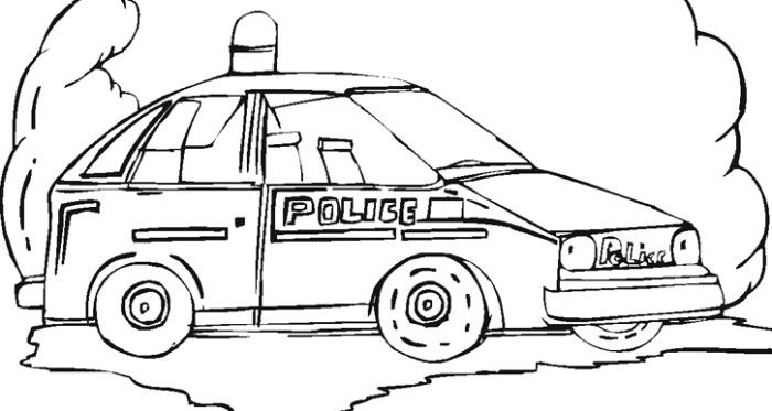 Dessin à colorier: Policier (Métiers et Professions) #105412 - Coloriages à Imprimer Gratuits