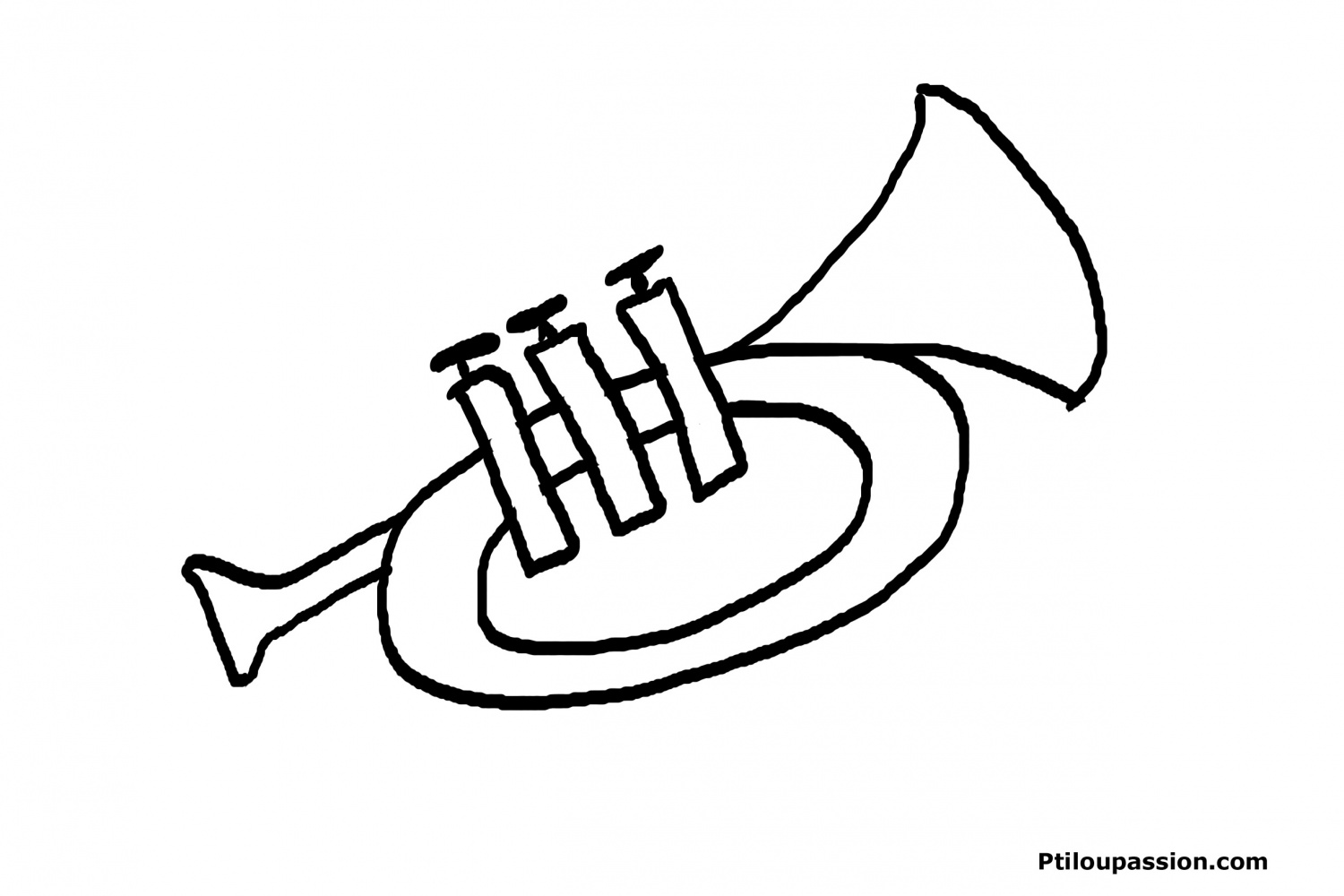 Dessin à colorier: Instruments de musique (Musique) #167132 - Coloriages à Imprimer Gratuits