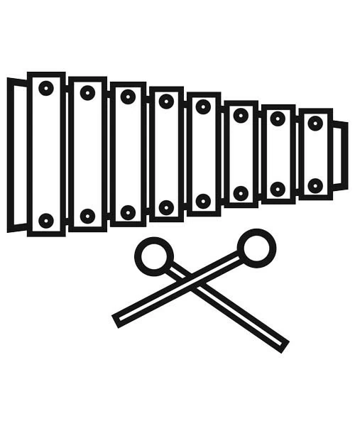 Coloriage gratuit Instruments de musique #167148 de la collection Musique à imprimer