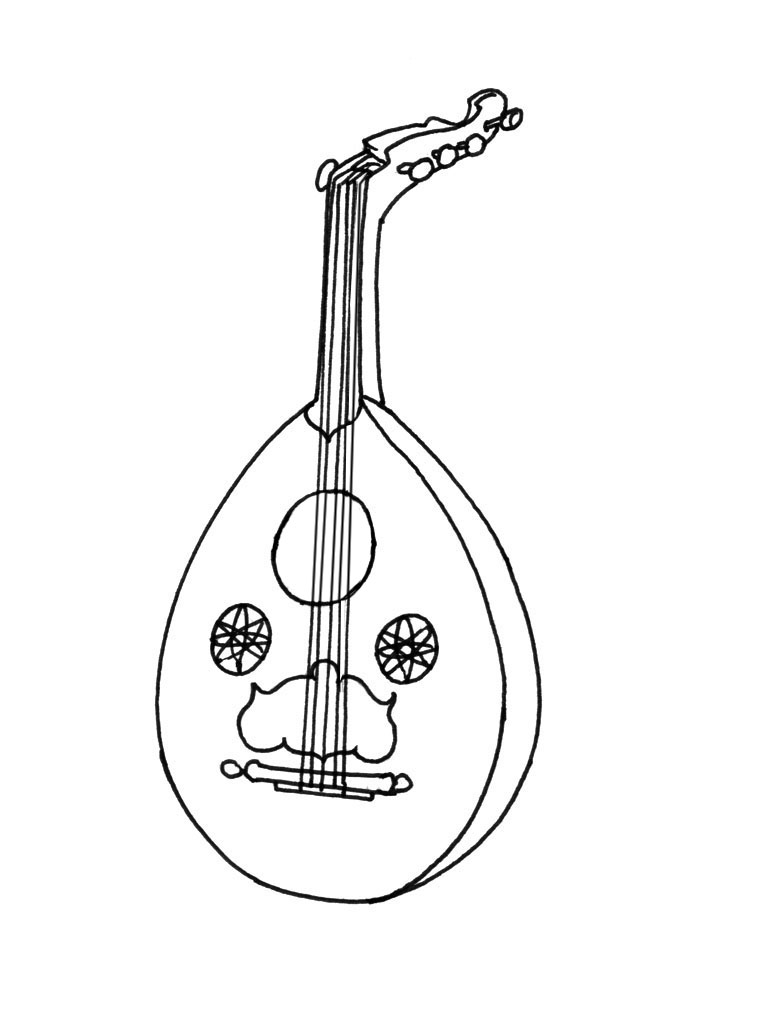 Coloriage gratuit Instruments de musique #167154 de la collection Musique à imprimer Coloriage gratuit Instruments de musique #167154 de la collection Musique à imprimer