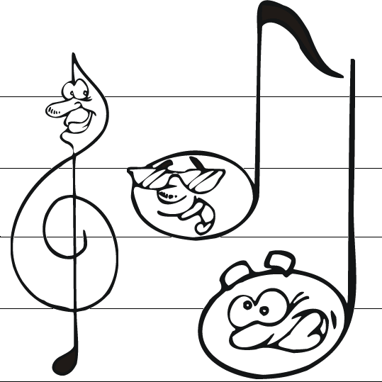 Illustration au trait Instruments de musique #167195 de la collection Musique à colorier gratuitement