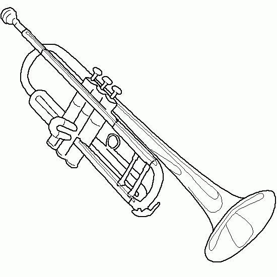 Joli coloriage Instruments de musique #167198 de la collection Musique, prêt à imprimer pour petits et grands