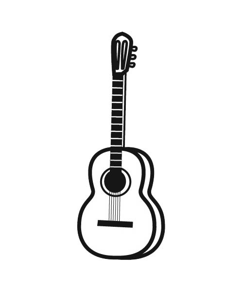 Dessin à colorier: Instruments de musique (Musique) #167225 - Coloriages à Imprimer Gratuits