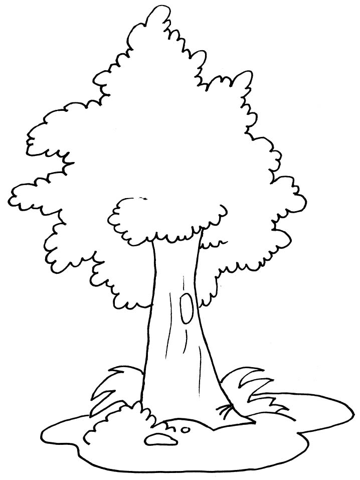 Coloriage gratuit Arbre #154680 de la collection Nature et saisons à imprimer