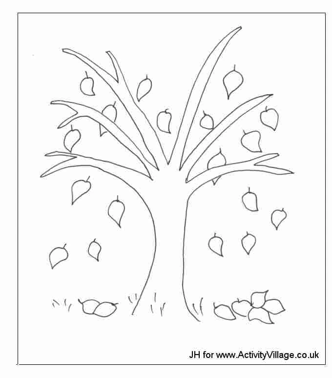 Coloriage gratuit Arbre #154723 de la collection Nature et saisons à imprimer