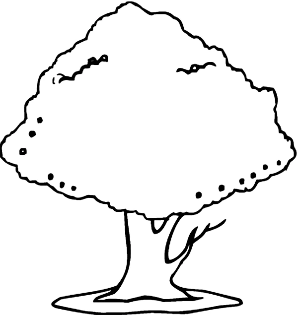 Coloriage gratuit Arbre #154922 de la collection Nature et saisons à imprimer