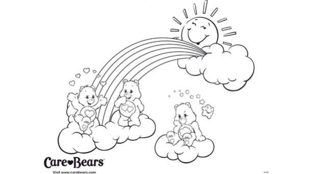 Dessin à colorier: Arc-en-ciel (Nature et saisons) #155304 - Coloriages à Imprimer Gratuits