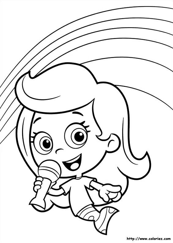 Coloriage gratuit Arc-en-ciel #155328 de la collection Nature et saisons à imprimer