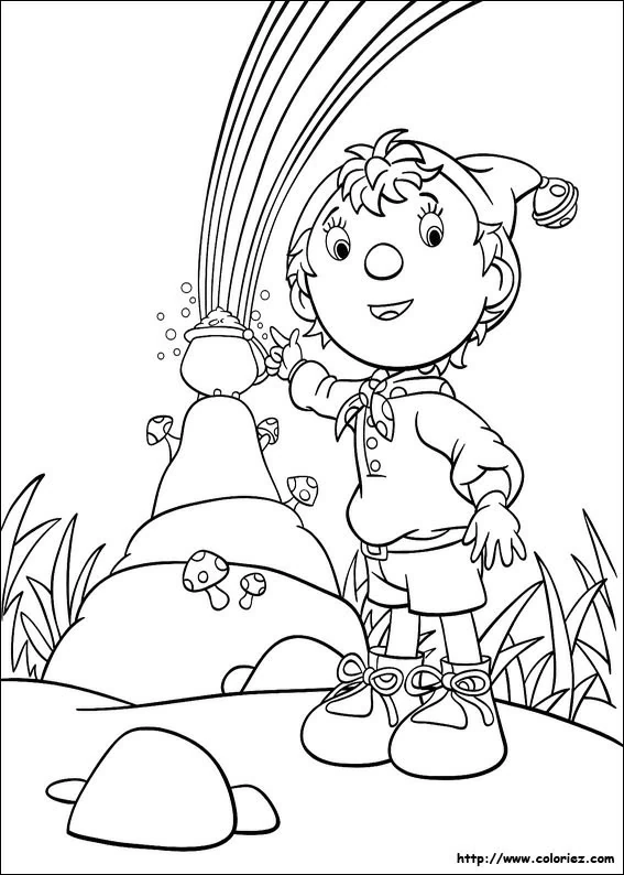 Coloriage gratuit Arc-en-ciel #155346 de la collection Nature et saisons à imprimer