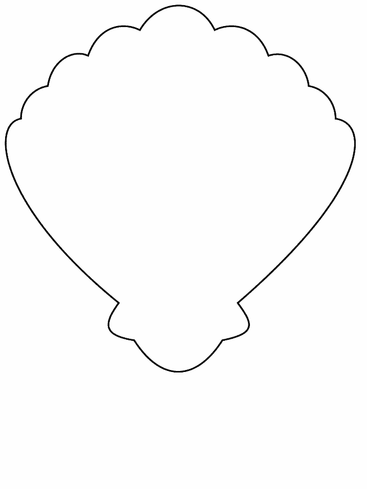 Dessin à colorier: Coquillage (Nature et saisons) #163181 - Coloriages à Imprimer Gratuits