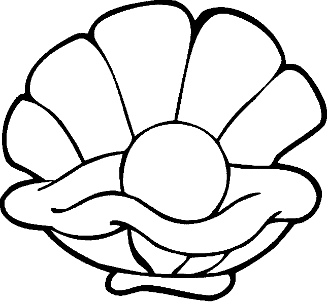 Dessin à colorier: Coquillage (Nature et saisons) #163189 - Coloriages à Imprimer Gratuits